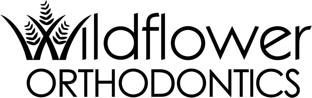 Wildflower Orthodontics logo in black